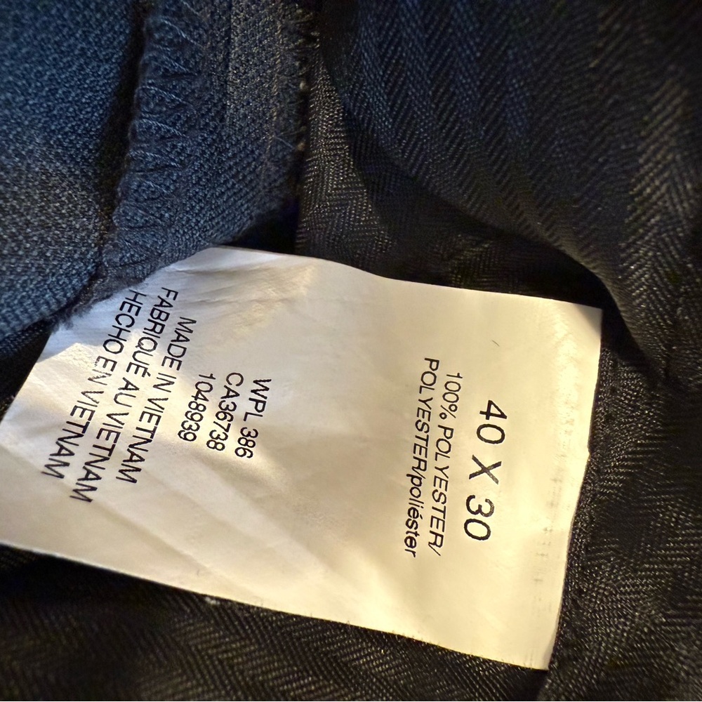 Haggar Men's Charcoal Suit Jacket - Picture 8 of 10